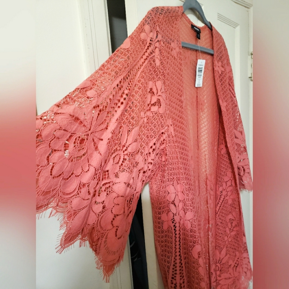 Torrid Lace Cardigan